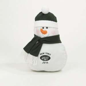  New York Jets Nfl Plush Snowman Pillow (22) Sports 