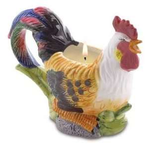  Ceramic Rooster Candle