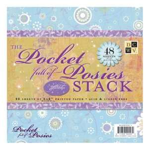   by 8 Inch Pocket Full Of Posies Paper Stack Arts, Crafts & Sewing