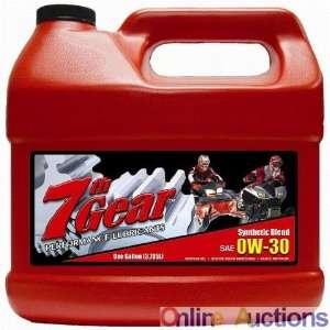   0w30 Synthetic Blend Motor Oil   1 Full Case  4 Gallons Automotive