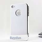   Chrome Metallic Finish Hard Mirror Cover Case For Apple iPhone 4 4G 4S