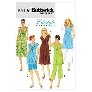  Patterns B5196 Misses Maternity Top, Dress, Shorts and Pants 