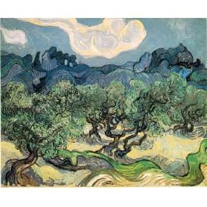   Olive Trees with Yellow Sky and Sun, By Gogh Vincent van Home