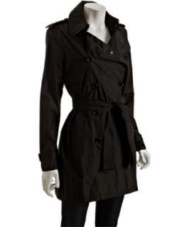 Burberry black double breasted Deanham trenchcoat   up to 70 