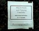 watch cleaner restorer polish packet plus nano cleaning cloth for