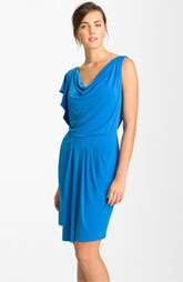 Vince Camuto Ruffle Sleeve Draped Jersey Dress Was $128.00 Now $56 