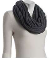 Wyatt grey wool cashmere knit infinity string scarf style# 314745401