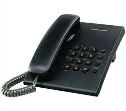 Panasonic KX TS500 Corded phone Black Brand New  