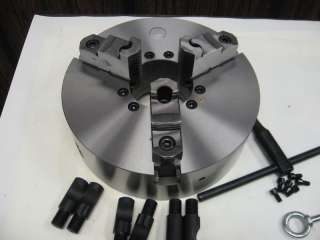 12 3 JAW SELF CENTERING LATHE CHUCK D1 8 MOUNTING.  