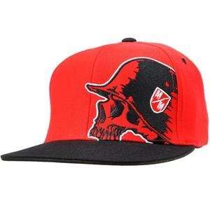  Metal Mulisha Ramble Hat   Large/X Large/Black/Red 