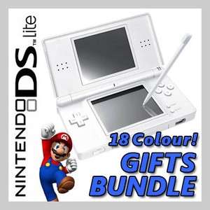 BRAND NEW [WHITE] Nintendo DS Lite Handheld Game Console System 