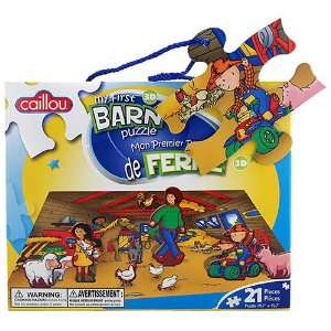  Caillou My First Barn Puzzle [21 Pieces] Toys & Games