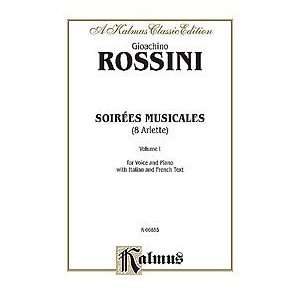  Soirees Musicales (for Voice & Piano), Nos. 1 8, Volume 1 