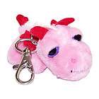 Russ Plush   Lil Peepers   PINK DRAGON (Backpack Clip   3 inch 