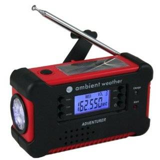   Emergency Solar Hand Crank AM/FM / NOAA Digital Radio, Flashlight