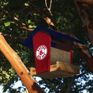 Boston Red Sox Wood Birdfeeder Kit Patio, Lawn & Garden