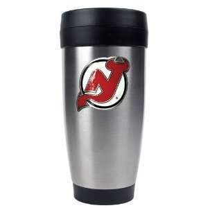 New Jersey Devils NHL Stainless Steel Travel Tumbler  Primary Logo 