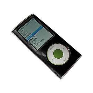  Skque Black Crystal Aluminum Case for Apple iPod Nano 4G Chromatic 