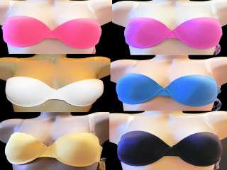   Back Invisible straps Multi Way convertible bra 6 colors available