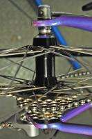 Trek carbon fiber 2300 road racing bicycle bike purple ultegra 60cm 