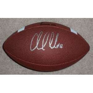  ANDREW LUCK Signed STANFORD CARDINALS Football w/COA 
