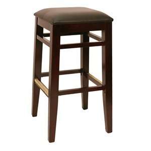  Factory Direct 7255H WABL Square Backless Four Bar Stool 