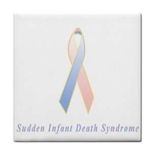  Sudden Infant Death Syndrome Awareness Ribbon Tile Trivet 