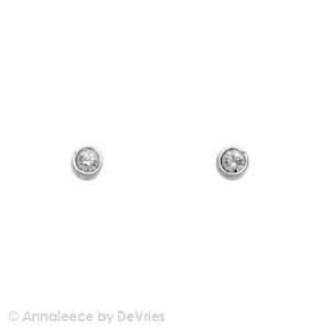  Annaleece Crystal Tidbits, Rhodium   Earrings