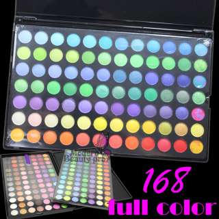 Pro 168 Full Color Makeup Cosmetic Eyeshadow Palette Eye Shadow  