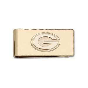   Gold Plated G on Gold Plated Money Clip
