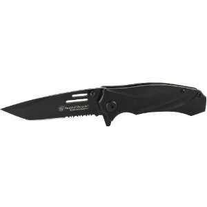   Extreme Ops Linerlock Black Tanto Blade Folding Knife Home