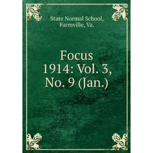   1914 Vol. 3, No. 9 (Jan.) Farmville, Va. State Normal School Books