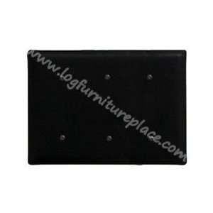   Iron Plain Triple Solid Electrical Cover 