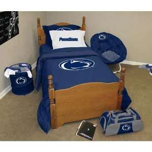  Penn State Nittany Lions NCAA Bed in a Bag   Full/Queen 