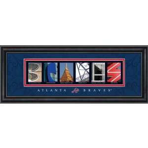  Atlanta Braves Letter Art
