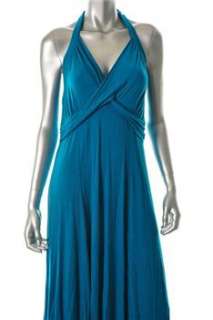Fever NEW Blue Casual Dress Stretch Embellished L  
