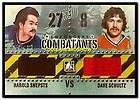   2012 HAROLD SNEPSTS /DAVE SCHULTZ COMBINATIONS DUAL GAME JERSEY 2C
