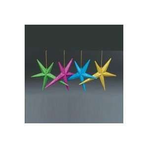  Pack of 36 Glitter Star Christmas Ornaments