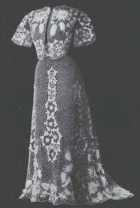 Victorian dress lace trim Irish crochet patterns Vol. 1  