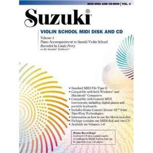   Violin School, Vol 4 General MIDI Disk CD ROM [Audio CD] Linda Perry