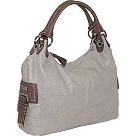 Greenwich Tote Rustic Pebble Heather/Brown