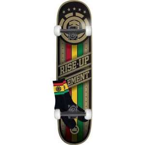  Element Rise Up Banner Complete Skateboard   8.0 w 
