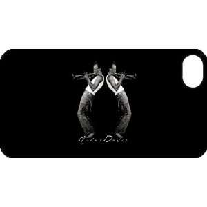 Miles Davis iPhone 4 iPhone4 Black Designer Hard Case Cover Protector 