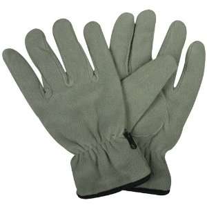 Foliage Green Insulated Military Style Fleece Gloves  