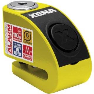 Xena Alarm Lock XZ Scooter Series   Color  yellow
