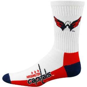  Washington Capitals Tri Color Team Logo Tall Socks Sports 