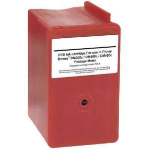 Pitney Bowes 765 9 Fluorescent Red Ink Compatible 
