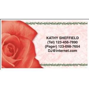  Roses Contact Cards