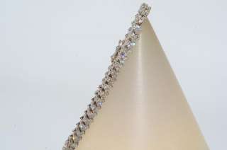 25,000 5.26CT ROUND CUT DIAMOND CLUSTER BRACELET BEAUTIFUL  
