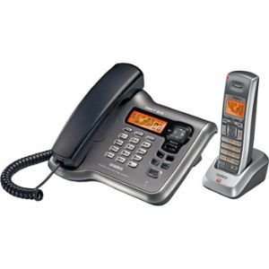  Uniden DECT2088 DECT 6.0 Corded/Cordless Phone with 